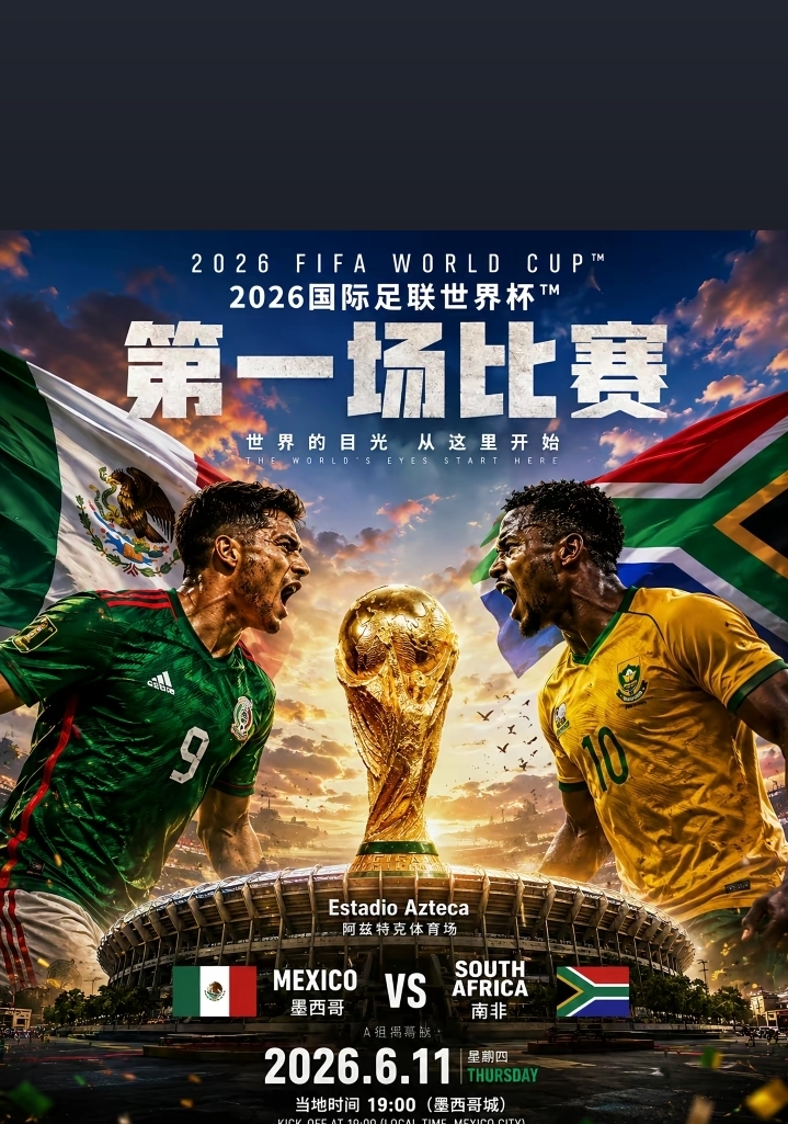 世界杯2026赛程新规全解读，48队扩军104场，每场都关乎晋级