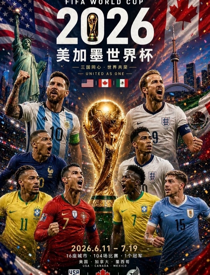 2026世界杯直播改上午，中国球迷终于不用熬夜看球了