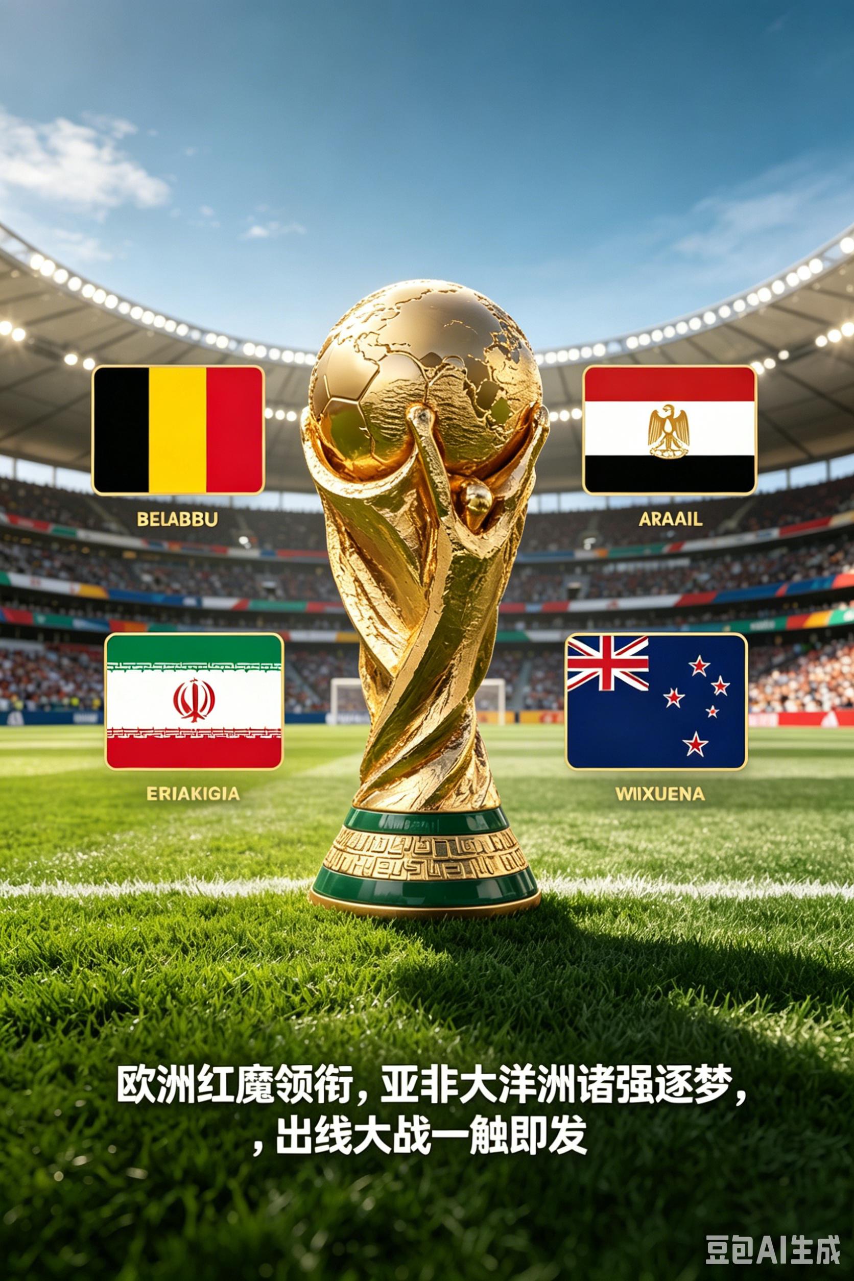2026世界杯48队开踢！比利时G组名单速看